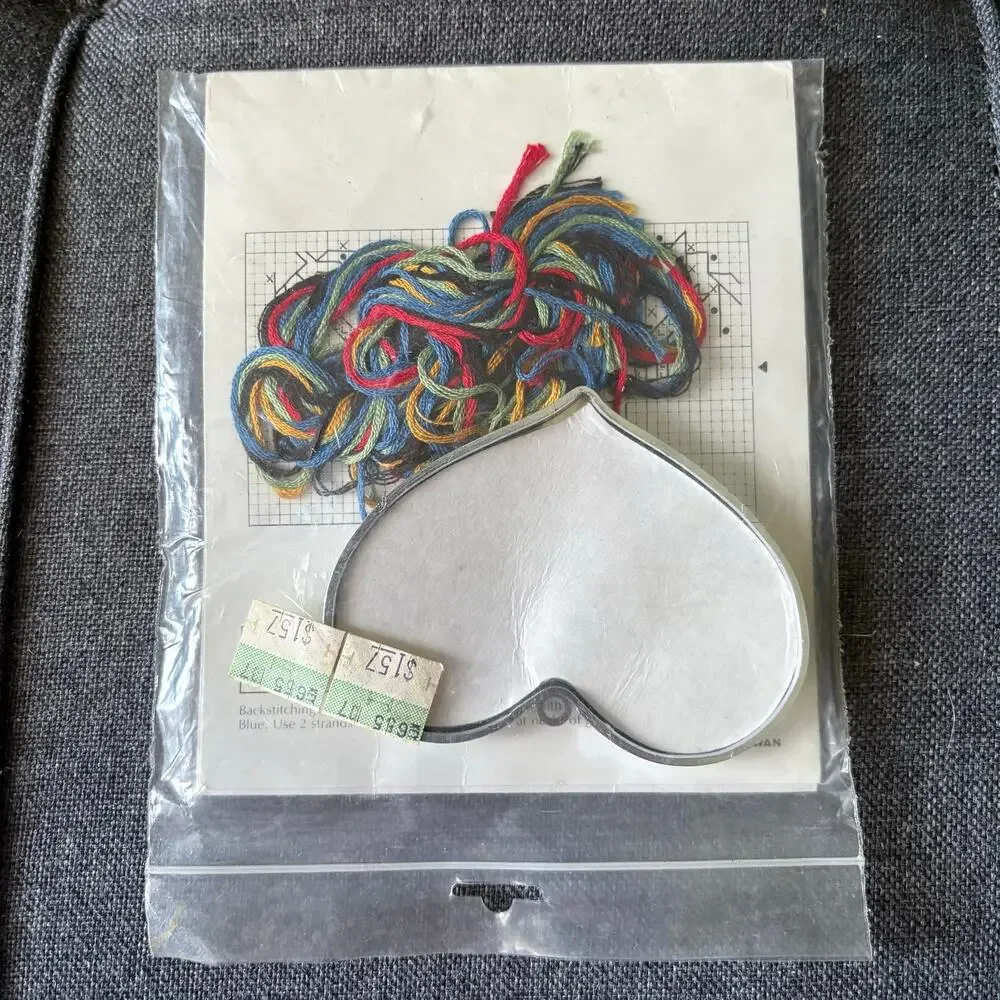 Holiday Geese Christmas Vintage Counted Cross Stitch Kit by Traditions - 1980s